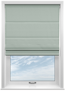 Stamford, Seafoam - Roman Blind
